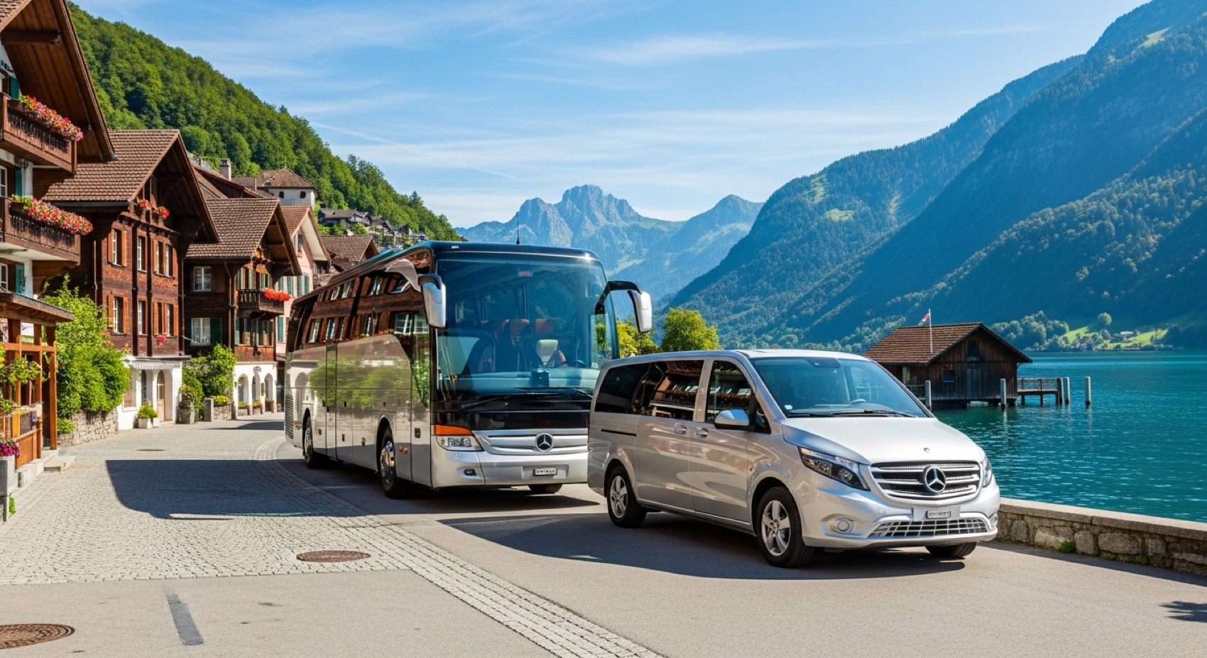 Prime Ride Go fleet at Lake Lucerne, Switzerland